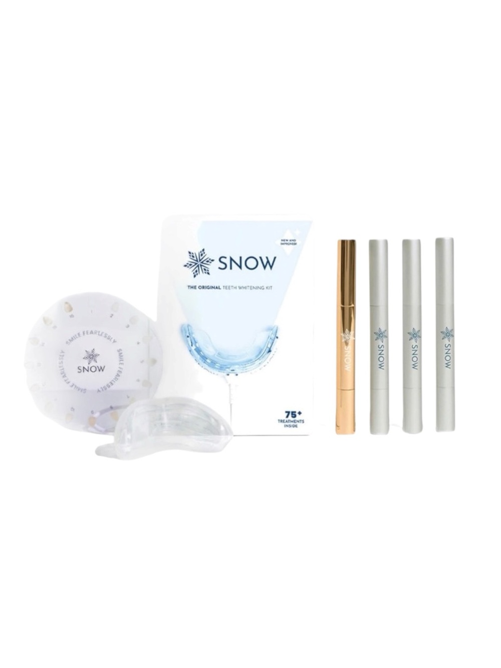 new Snow ❄︎ Original Teeth Whitening Kit ❄︎ 6 MO 75 Treatments ❄︎ Fresh Sealed